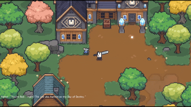 Official Sephiria screenshot showing a conversation in Bunnyville
