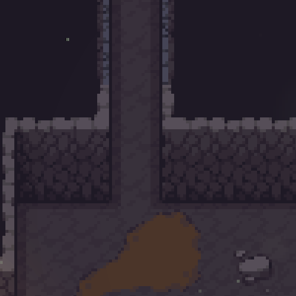 Mole Stronghold Floor 1 vertical passage after the hidden wall opens
